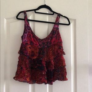Like New Silk DVF Tank